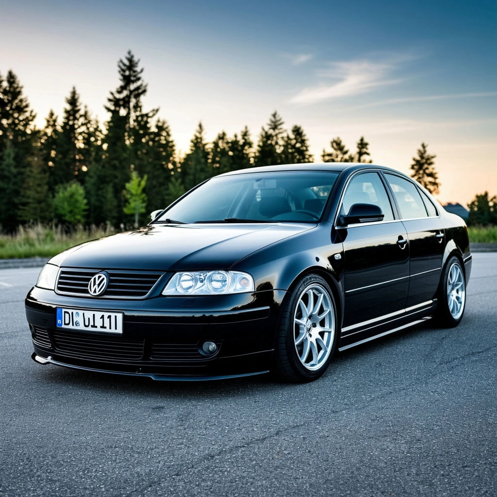 Занижение Passat B5: как, зачем и что из этого вышло