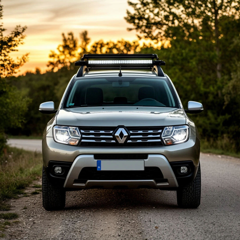 Новая оптика для Renault Duster: зачем ставить фары Lightbar и как всё