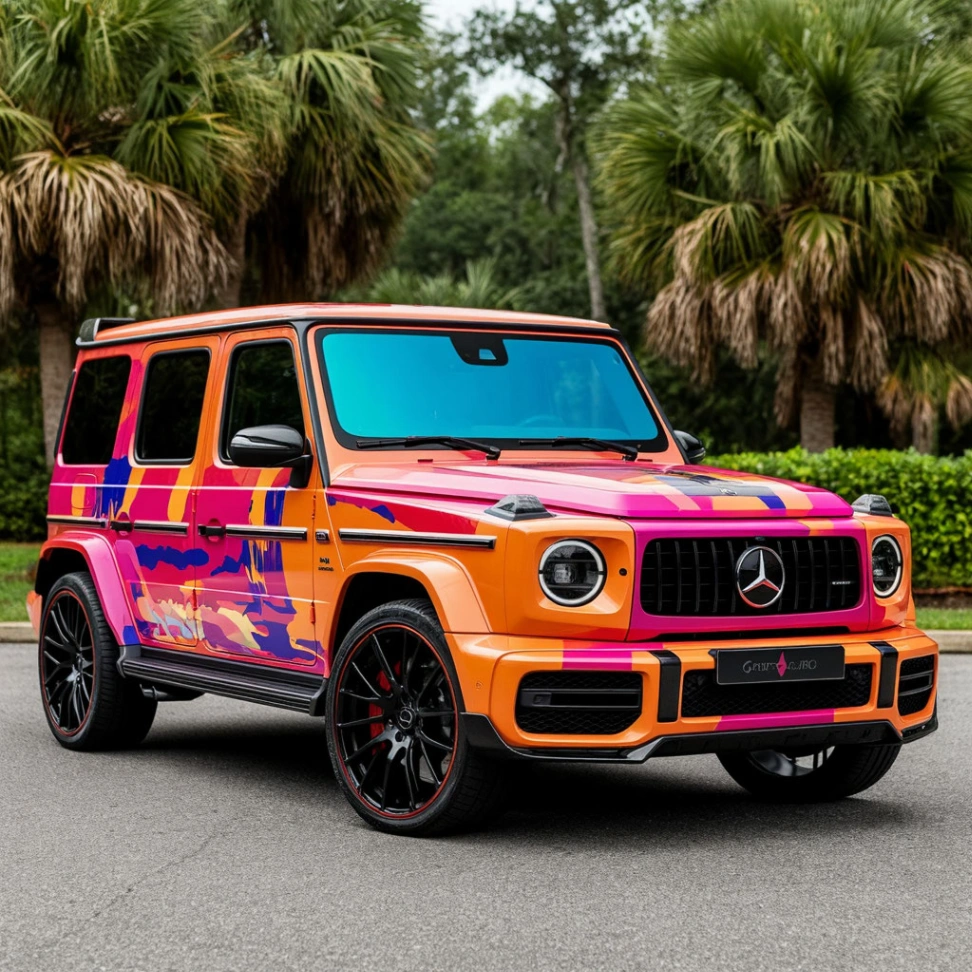 Как Mansory превратила G 63 в безумный кабриолет в стиле поп-арт