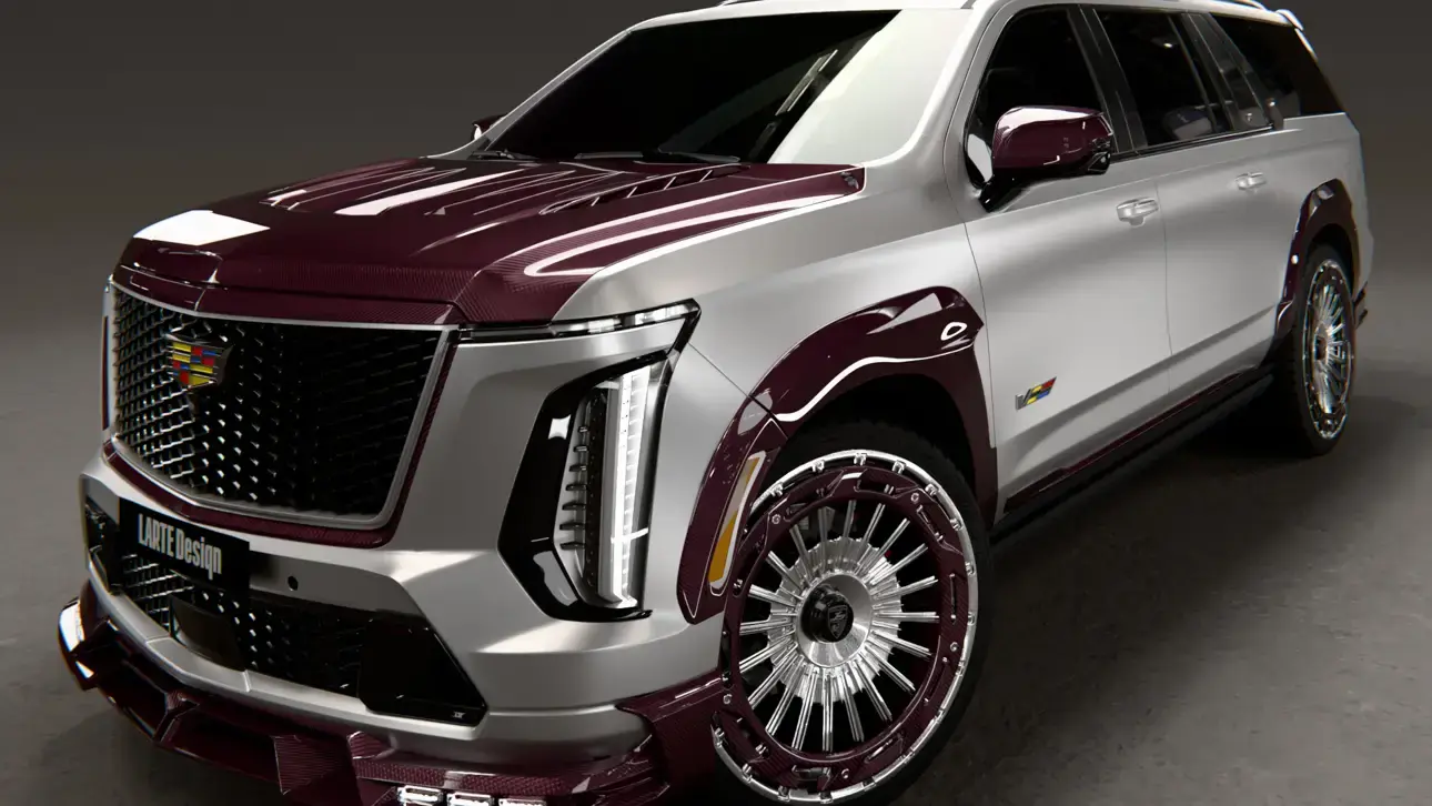 LARTE Design показала для Cadillac Escalade программу ESTHETE Burgundy - читайте новость на сайте Tuning444 - продажа товаров для тюнинга авто